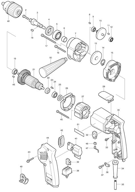 Buy Makita 6302 1/2" Drill Replacement Tool Parts | Makita 6302 Other tools in Makita Electric ...