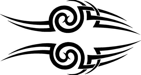 Tribal Motorcycle Clipart and Designs