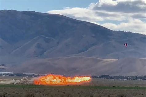 Reno Air Race pilot dead after plane goes down in fiery crash