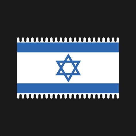 Israel Flag Vector. National Flag 9227953 Vector Art at Vecteezy