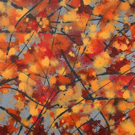 Autumn Colour, autumn leaves painting