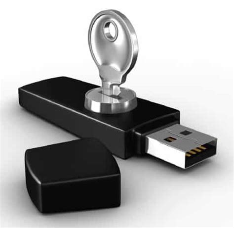 How to secure a USB flash drive on Linux