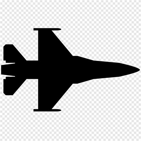 Jet Black Airplane Clipart