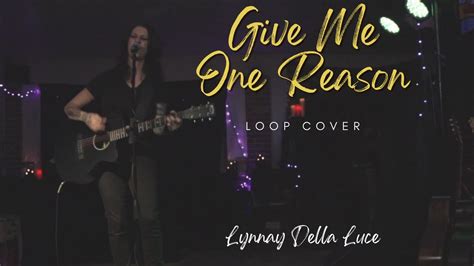 Give Me One Reason Loop Cover (Moon Room Sessions) - YouTube