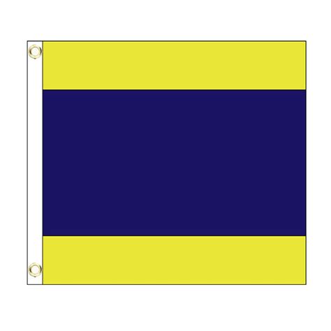 Code Flag D w/ Grommets - W.G.N Flag & Decorating Co