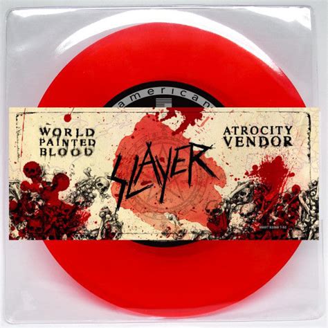 Slayer "World Painted Blood" (7", vinyl) – Aftermath Music