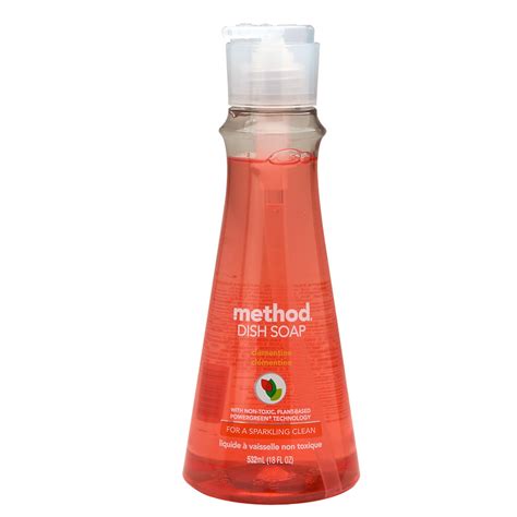 Method Clementine Dish Soap 18 Oz Bottle | Nassau Candy