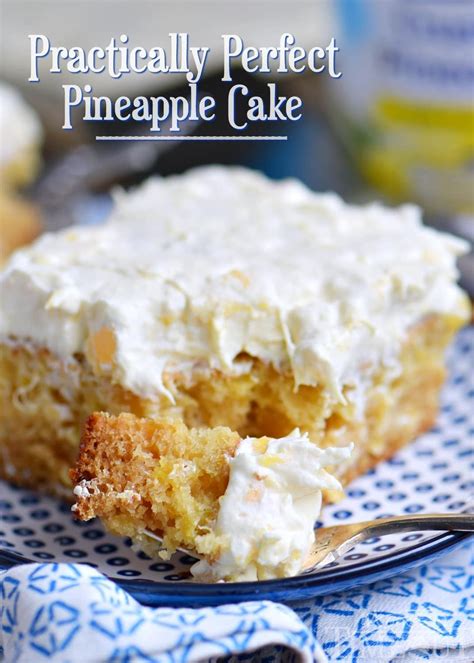 This Practically Perfect Pineapple Cake is loaded with pineapple flavor ...