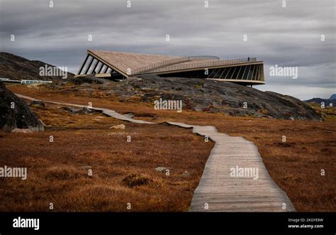 Ilulissat Icefjord Centre, Ilulissat, Greenland Stock Photo - Alamy