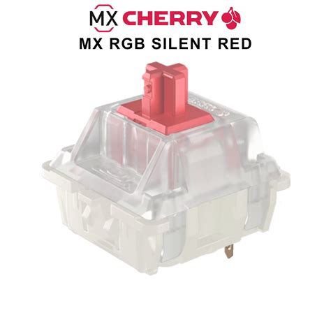 Cherry Mx RGB Silent Red – Goblintechkeys