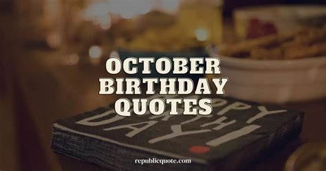 60+ Best October Birthday Quotes, Wishes & Captions for Instagram