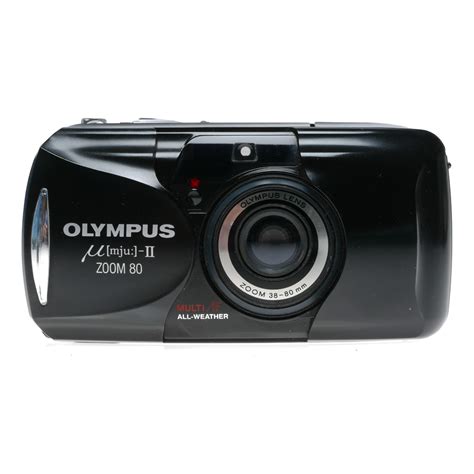 Olympus Mju II Infinity Stylus Epic Zoom 80 Compact 35mm Film Camera - Vintage Film Camera ...