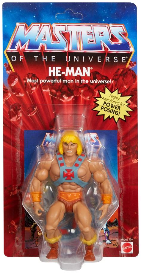 The Original He-Man Action Figure By Mattel Is Being Revived With Extra ...