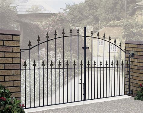 Saxon Wrought Iron Style Double Metal Driveway Gates | Cheap Saxon ...