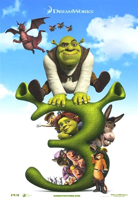 Shrek the Third (2007) - Poster US - 650*960px