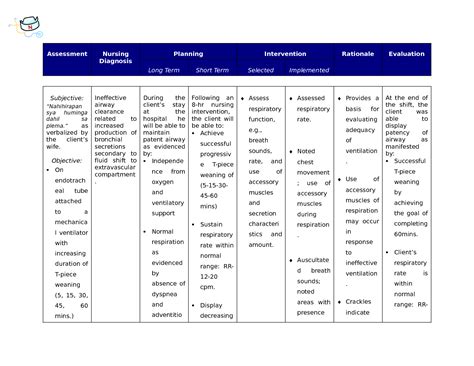 Nanda Nursing Diagnosis Example | MedicineBTG.com