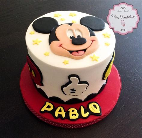 Mickey Mouse Cake Design - JaydonKu-Page