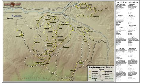 Eagle mountain hiking trail map | mountainnational