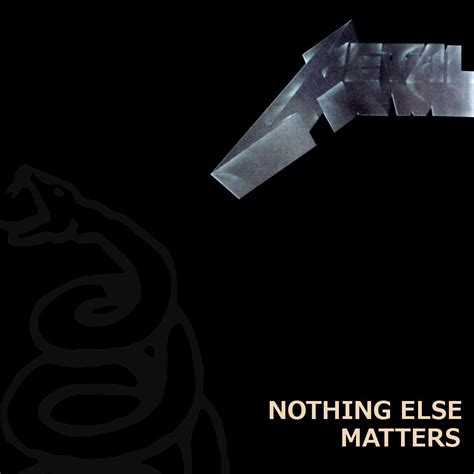 Affiches, posters et images de Nothing Else Matters (Single) (1992)