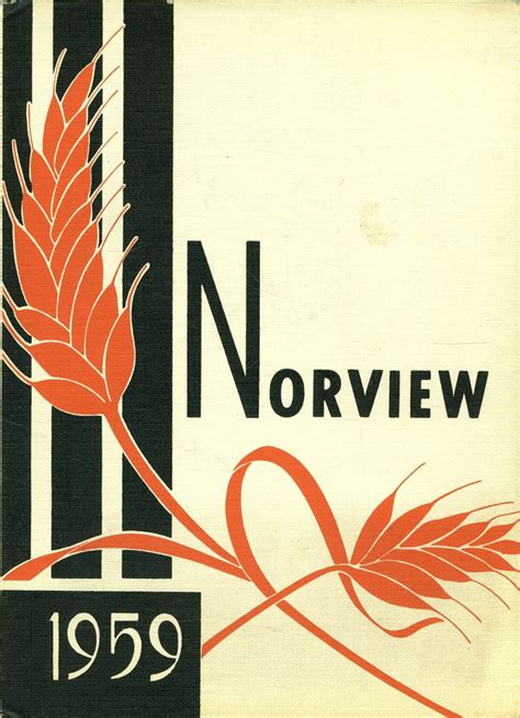 1959 yearbook from Norwayne High School from Creston, Ohio for sale