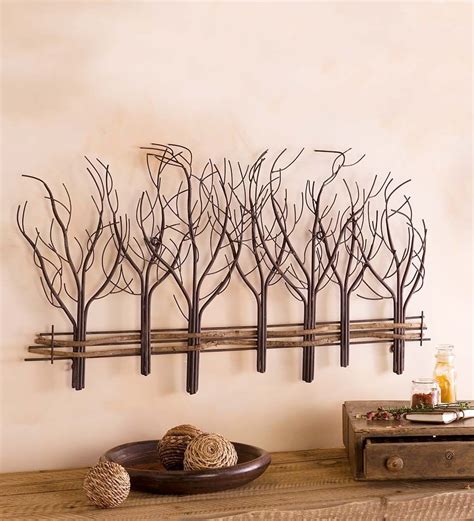 15 The Best Windy Oak Tree Metal Wall Art