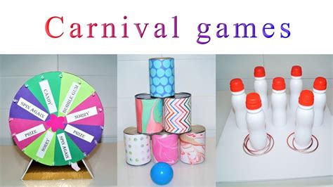 Diy Party Decorations Carnival Games Sugarella Sweets You