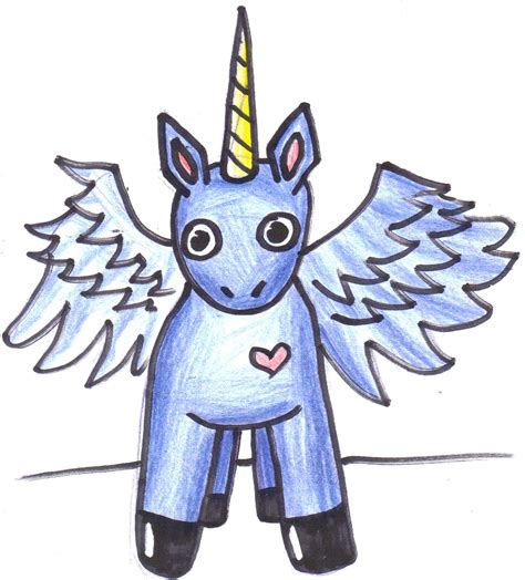 Baby Pegasus-Unicorn wants hug by LightningSauce on deviantART