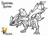 pokemon Black Kyurem coloring Pages 592996 sketch template