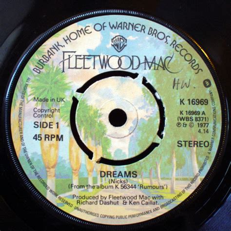 Fleetwood Mac – Dreams (1977, Vinyl) - Discogs