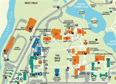 Carleton Campus Map