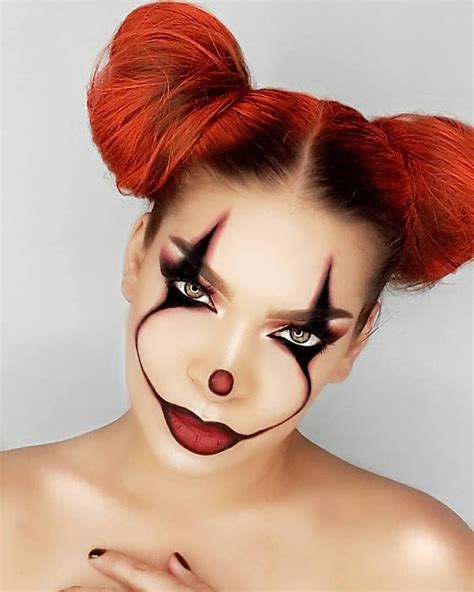 Last year's IT clown! _ _ _ Inspired by @jamescharles #clown #it # ...