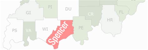 Locate County Public & Vital Statistics of Spencer County, IN