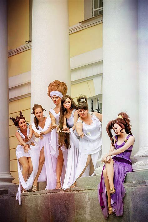 Megara & The Muses - Hercules, Usagi Lunnaya Cosplay | Disney cosplay, Cosplay costumes, Cosplay ...