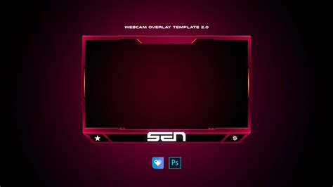 Webcam Overlay Template 2.0 - Payhip