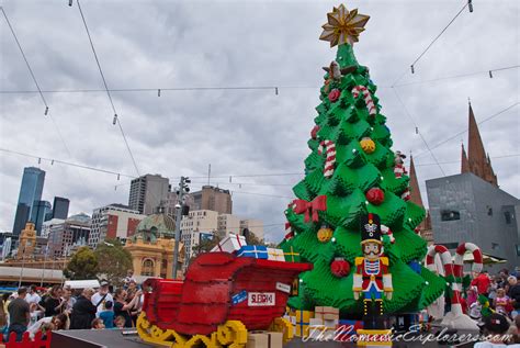 Christmas Decorations In Melbourne - Day Walk | The Nomadic Explorers ...