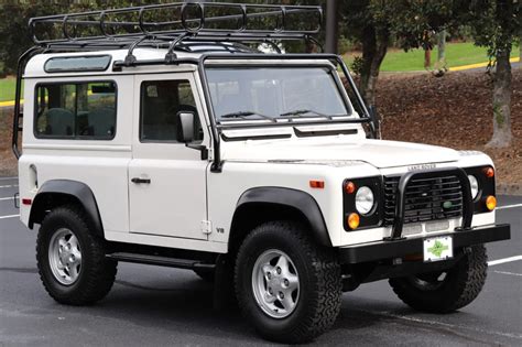 1997 Alpine White Land Rover Defender 90 NAS 2393 - Adventure Motor Cars