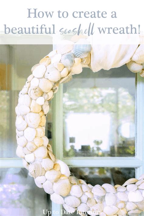 Try this Easy DIY Seashell Wreath for Beautiful Decor!