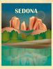 Sedona wall art, print, poster, canvas – Loose Petals