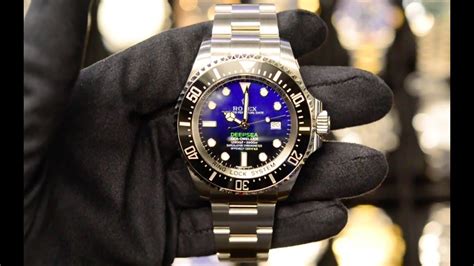 Rolex Sea-Dweller Deepsea 126660 Stainless Steel James Cameron Blue Dial Watch | lupon.gov.ph