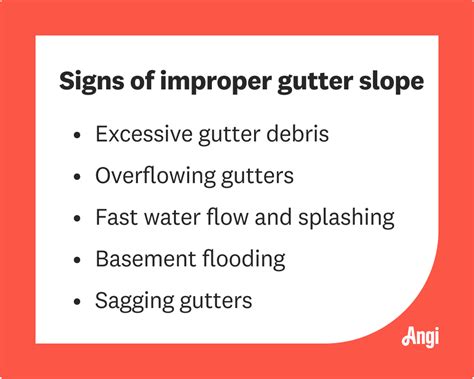 Importance of Gutter Slope to Your Home