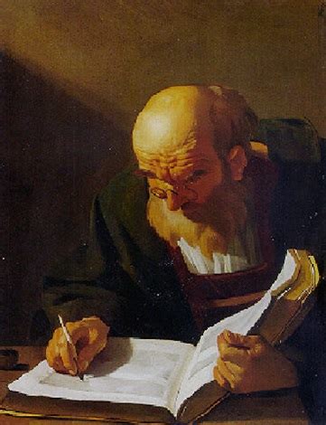 Old man writing in a book by Dirck van Baburen on artnet