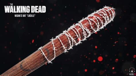 Bat negan lucille model - TurboSquid 1239528