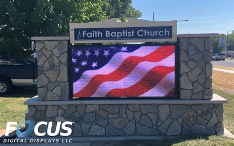 Faith Baptist Church - Focus Digital Displays