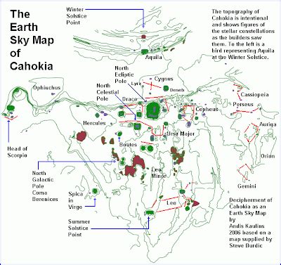 LEXILINE JOURNAL: Cahokia Mounds Earth Sky Map - Updated Decipherment ...