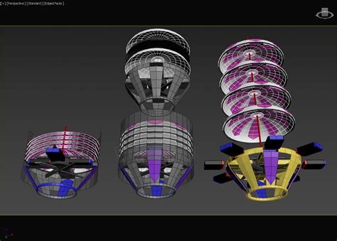 Quadro Ionic Thruster Drone -Modular Lifter Kit 3D print Concept 3D ...