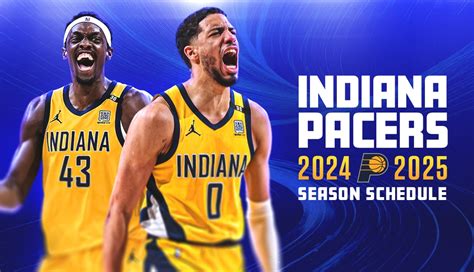 Indiana Pacers Announce 2024-25 Regular Season Schedule | NBA.com