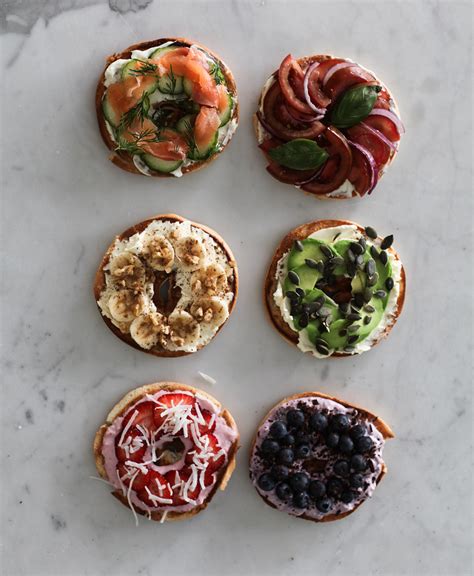 6 MUST TRY HEALTHY BAGEL TOPPINGS WITH CREAM CHEESE