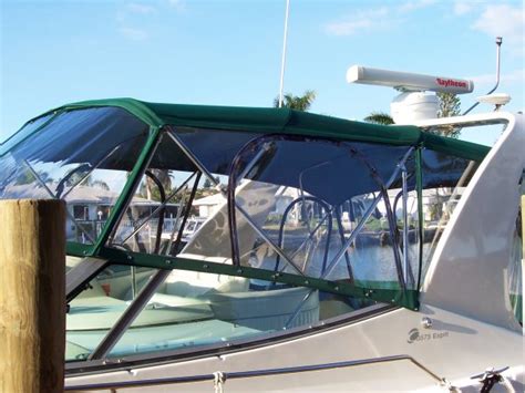 Bimini with clear side panels – KTM Canvas