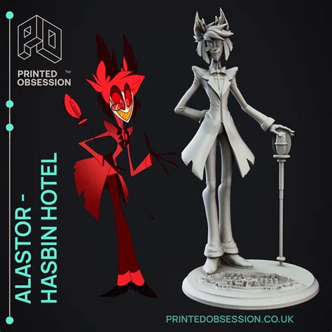 Alastor - Hasbin Hotel - Fanart - 3D model by printedobsession on Thangs