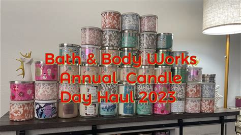 Bath & Body works Candle Day 2023 Haul - YouTube